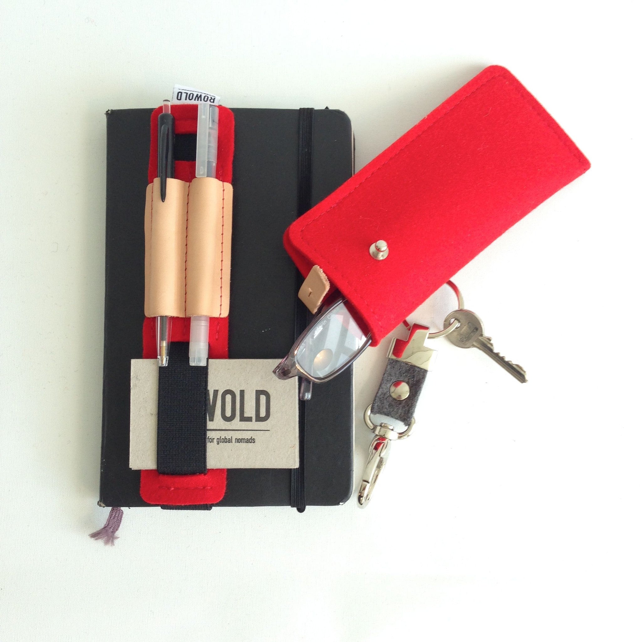 felt penholder | London | vilten pennen hoes -