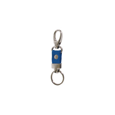 blue wool felt small key holder named Kyoto blauw wol vilt sleutel houder studio ROWOLD Amsterdam