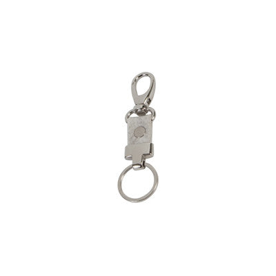 key-clip, wool felt, Kyoto, key ring, dog-clip, nickel rivet, white melee