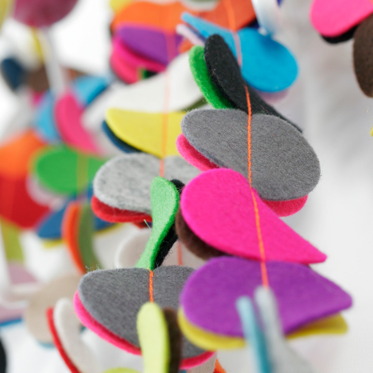necklace felt | Lisbon | vilt ketting -