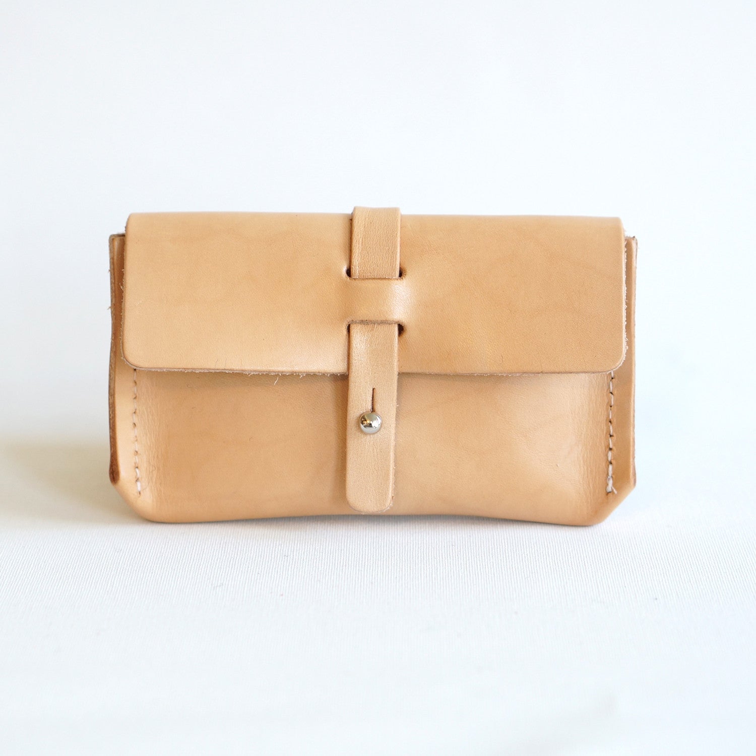 Klein naturel leren etui