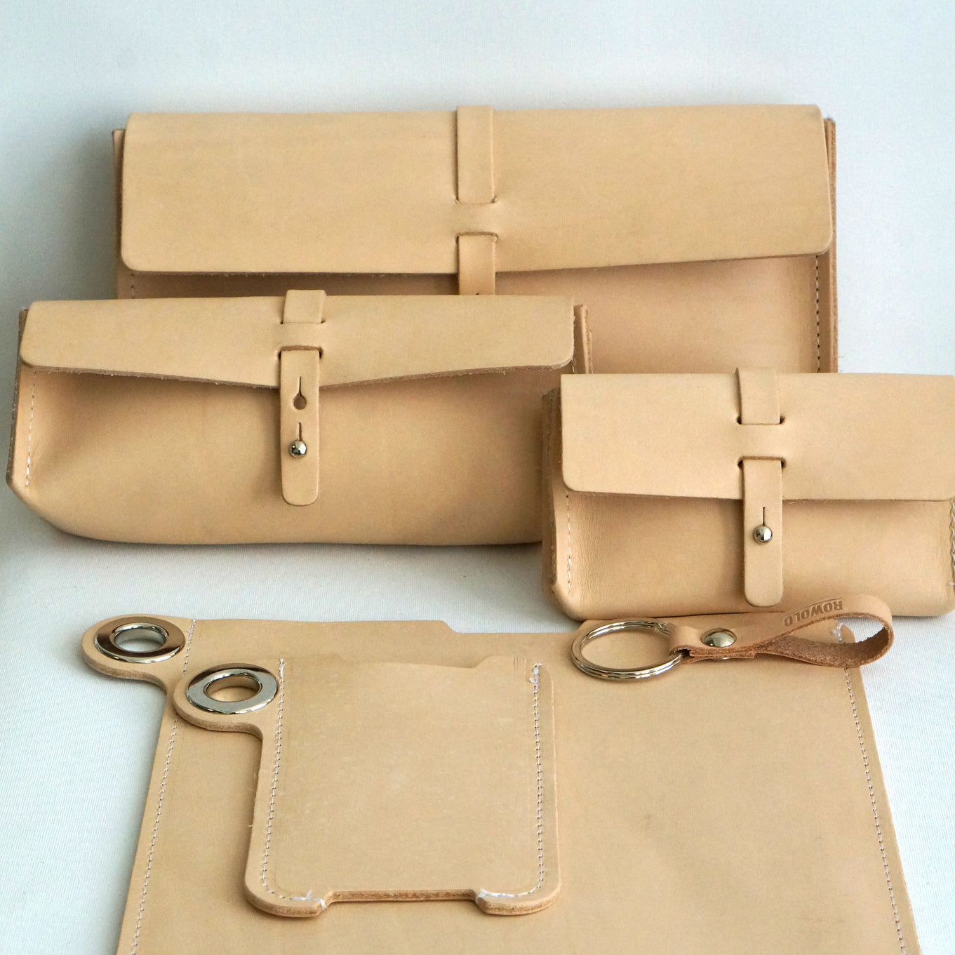leather case/bag Odense - leder hoesje -
