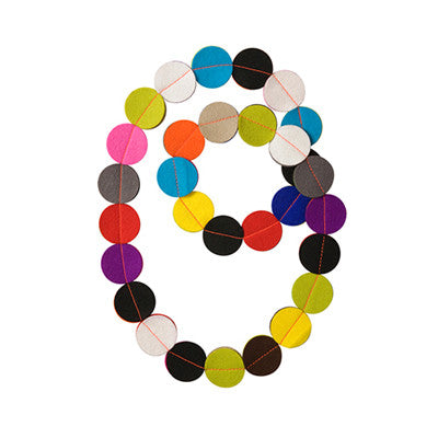 necklace felt | Lisbon | vilt ketting -