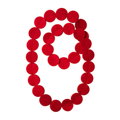 necklace felt | Lisbon | vilt ketting -